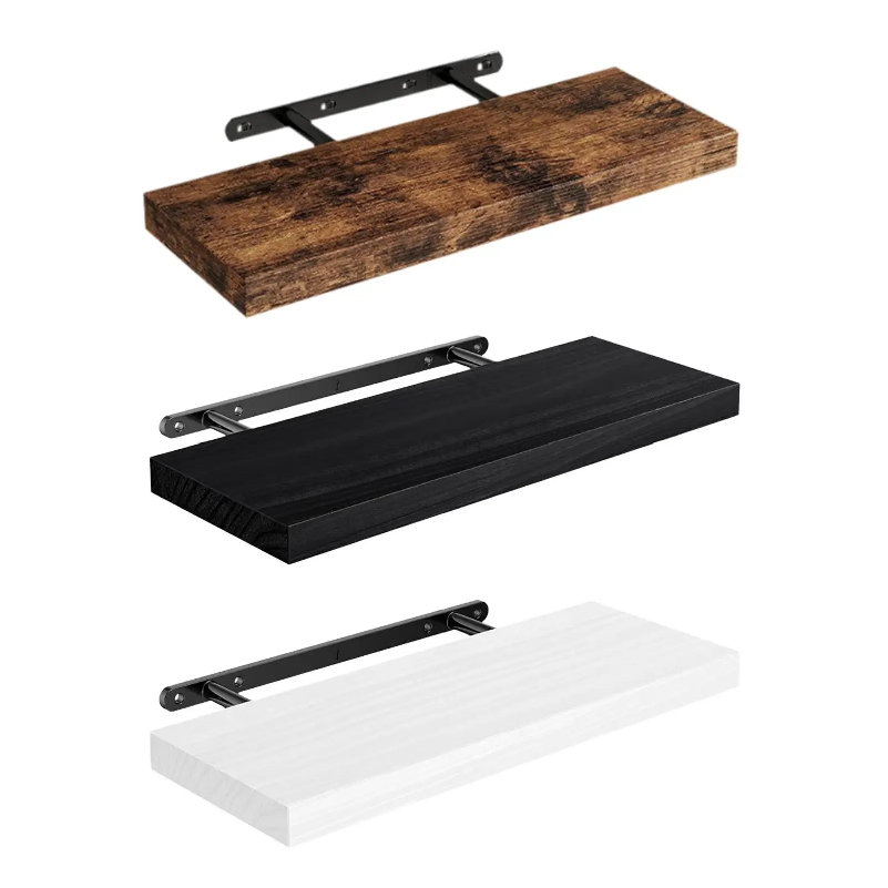 Shelf Bracket Pair - Floating Shelf for Wall Decorative Sturdy