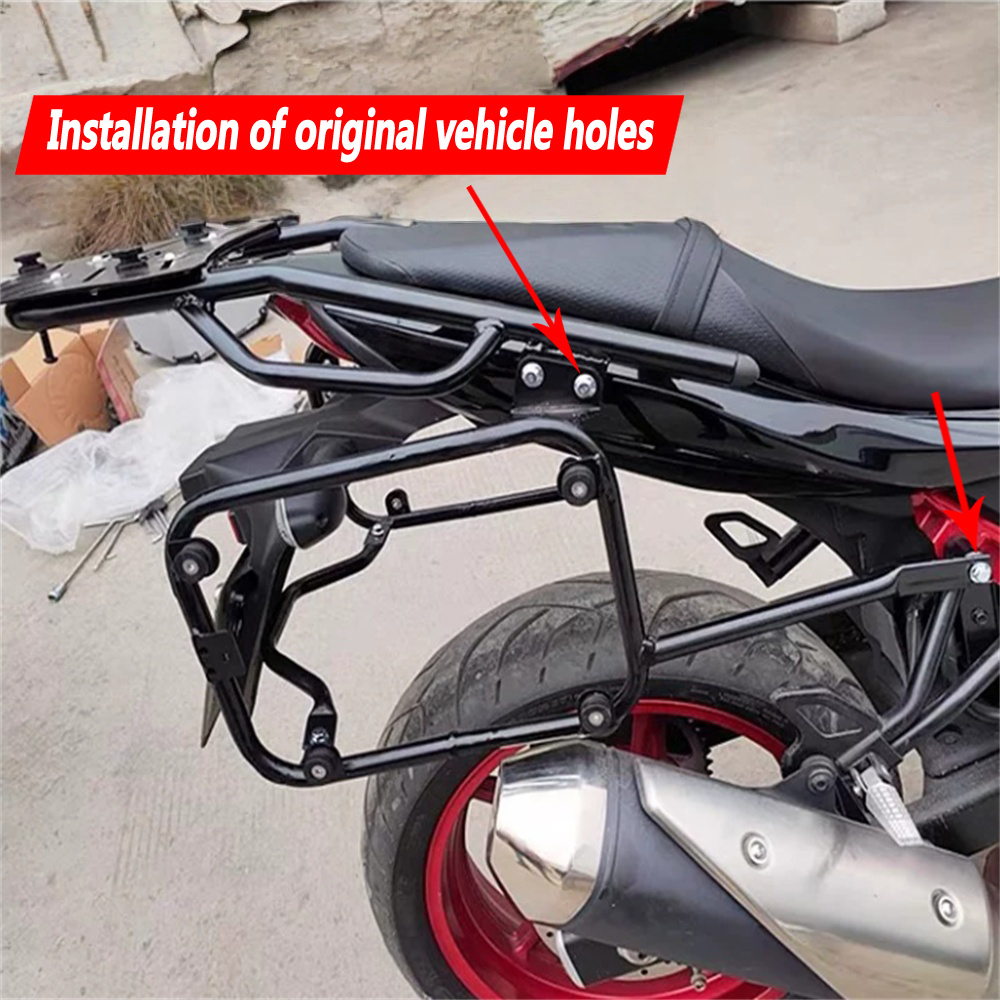 Shelf Bracket Pair - For Suzuki SV650 SV650X luggage rack