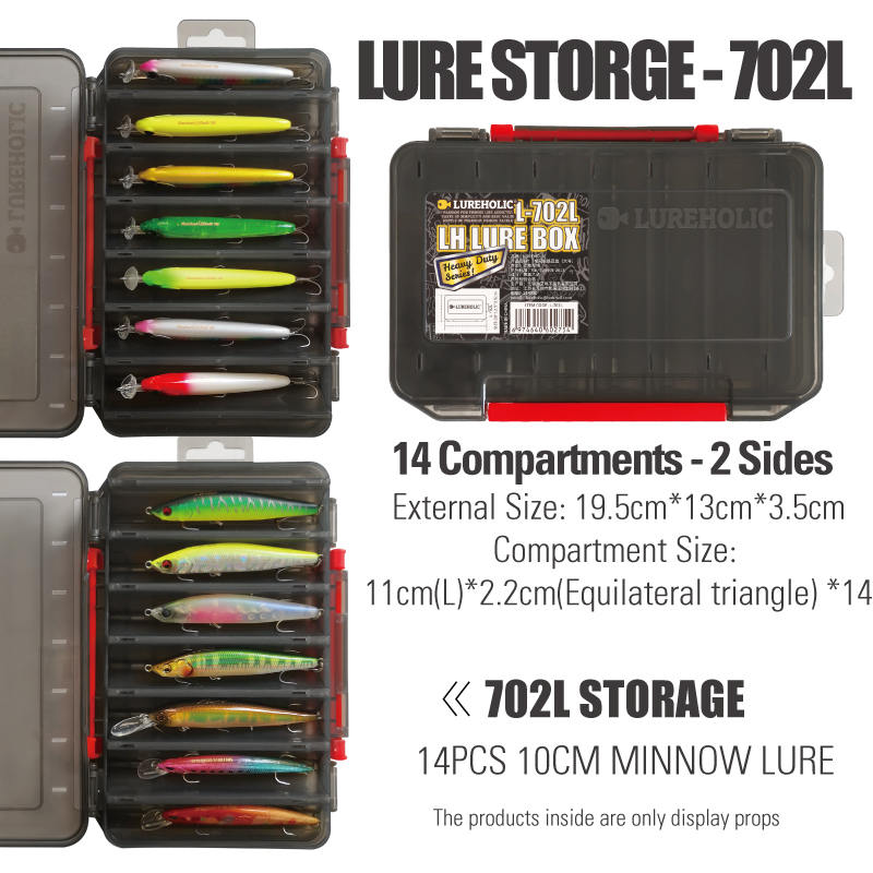 LUREHOLIC Lure Box FishingTack - Furniture Hardware Jig recension och pris