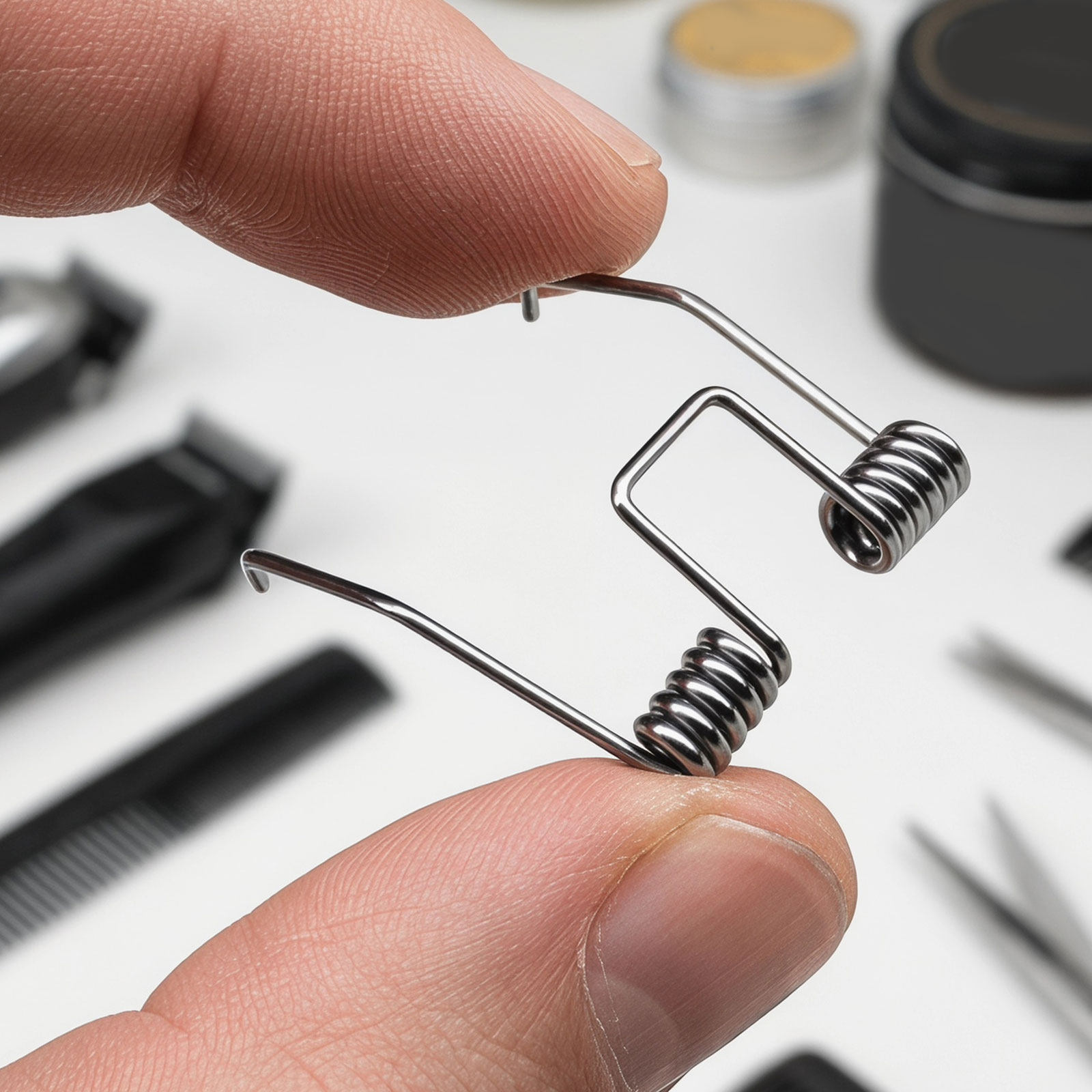 12Pcs Hair Clipper Spring Trim - Furniture For Hardware Shop recension och pris