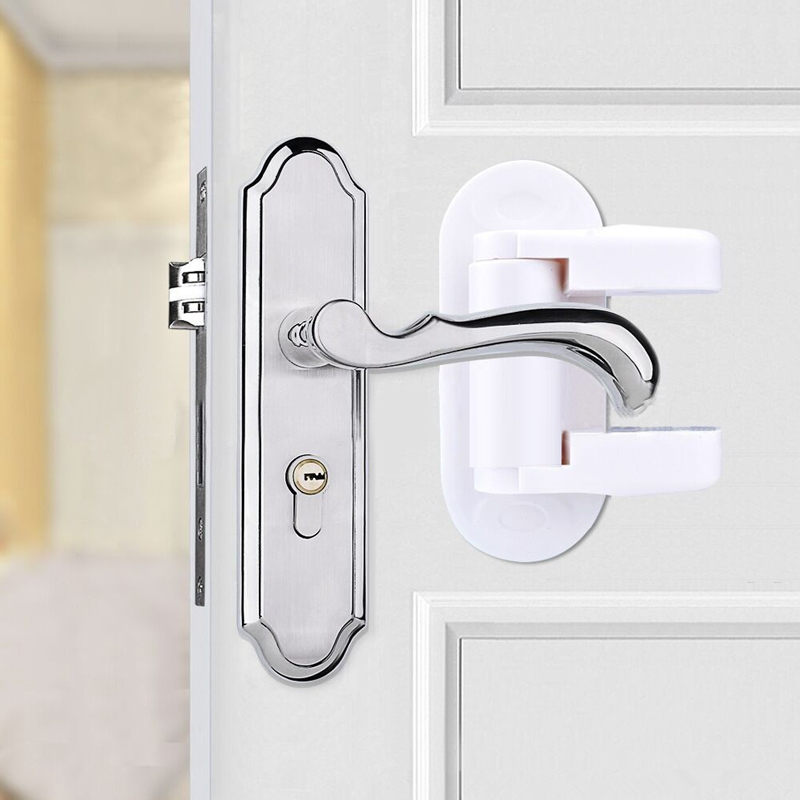 1/4pcs Door Lever Lock Anti-op - Door Handle Bar recension och pris