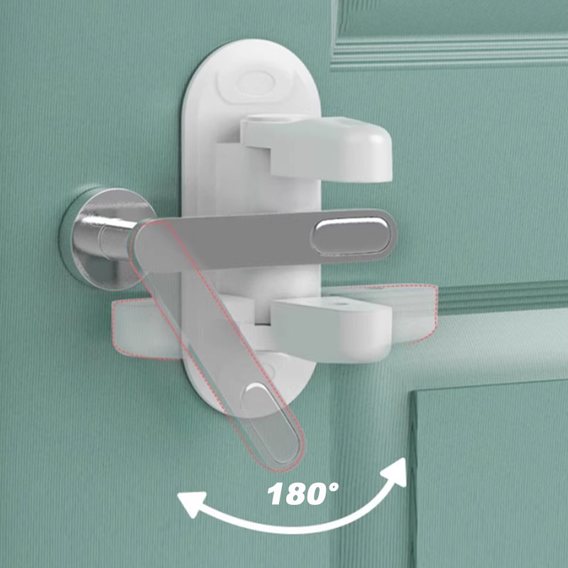 1/4pcs Door Lever Lock Anti-op - Door Handle Bar recension och pris