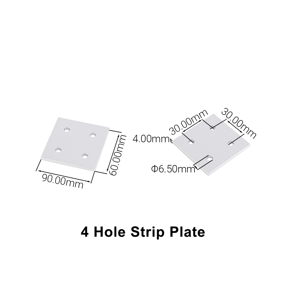 4Pcs Aluminum Profile Joining  - Joint Connector Bracket recension och pris