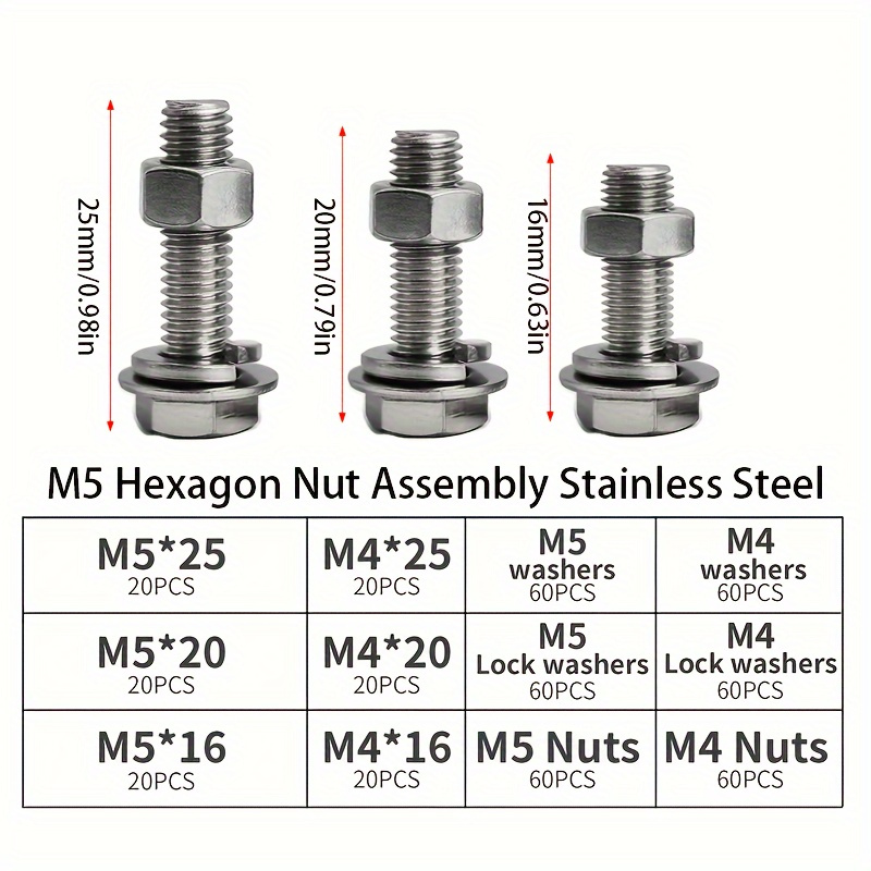 480Pcs Stainless Steel Hex Bol - Restoration Hardware Furniture Outdoor recension och pris