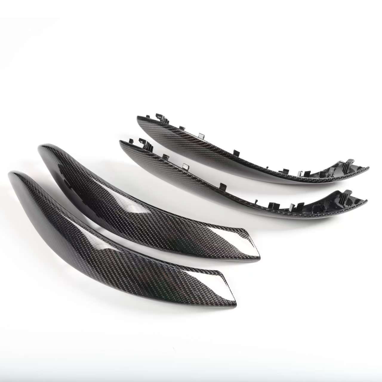 Real Carbon Fiber Interior Car - Door Handle Bar recension och pris
