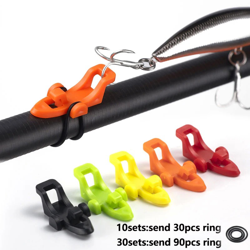 1-10pcs Fishing Rod Pole Hook  - Furniture Hardware Jig recension och pris