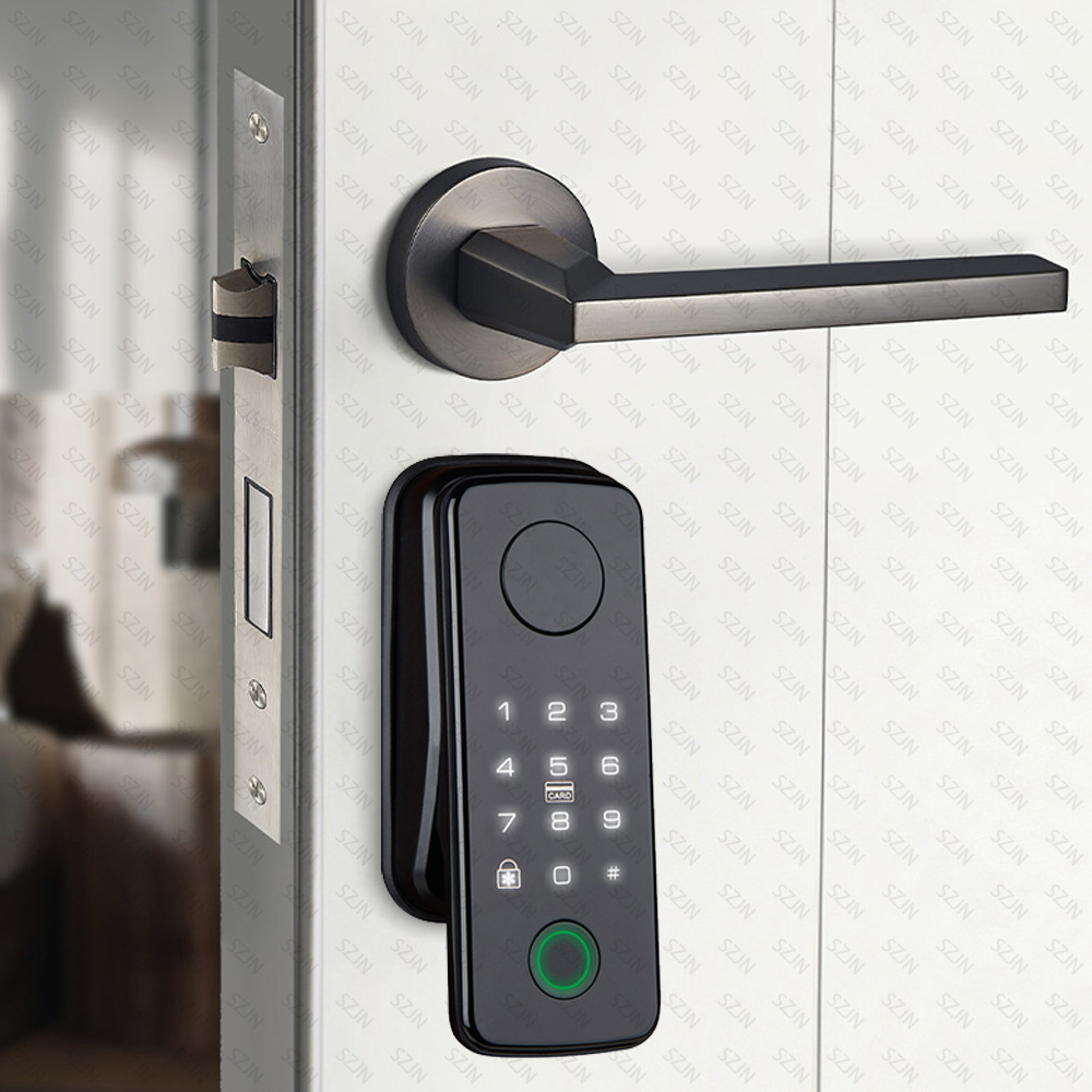 TTLock Auto Smart Fingerprint  - Door Handle Bar recension och pris