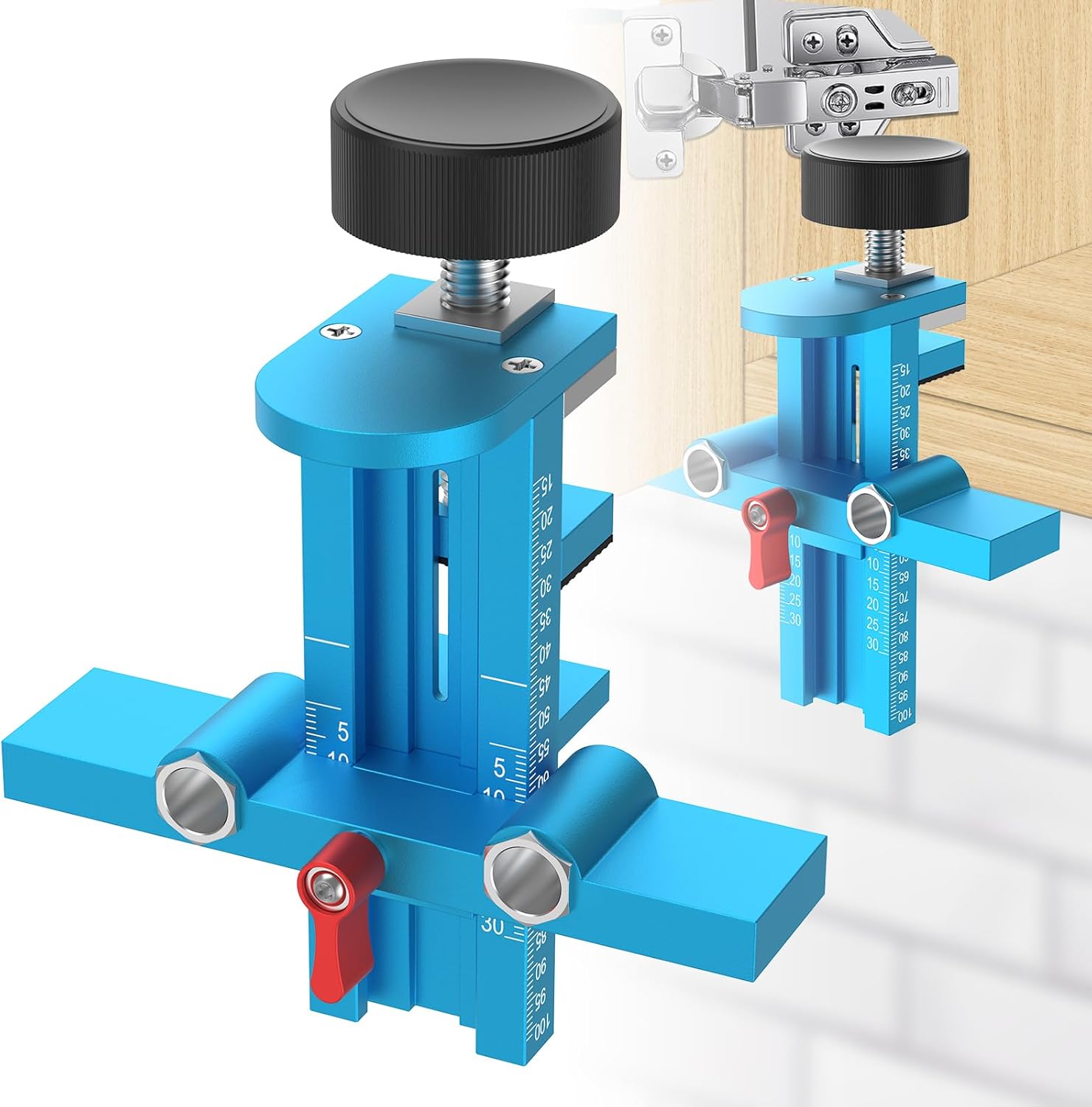 3 in 1 Cabinet Door Mounting J - Furniture Hardware Jig recension och pris
