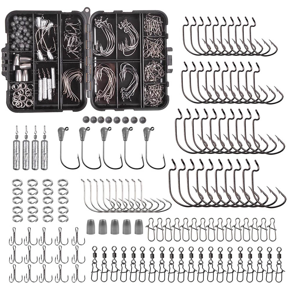 166PCS Fishing tackle box Incl - Furniture Hardware Jig recension och pris