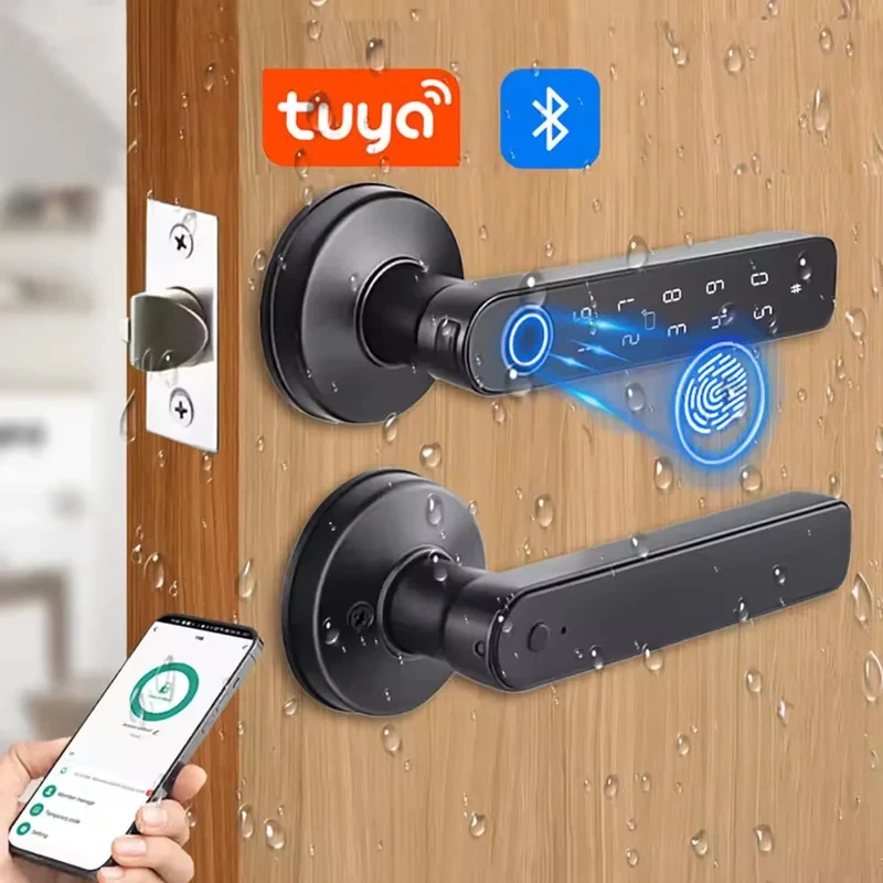 Tuya App Bluetooth Smart Finge - Door Handle Bar recension och pris