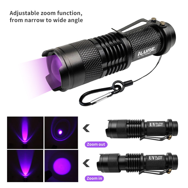 Mini UV Flashlight 395nm Ultra - Furniture Hardware Jig recension och pris