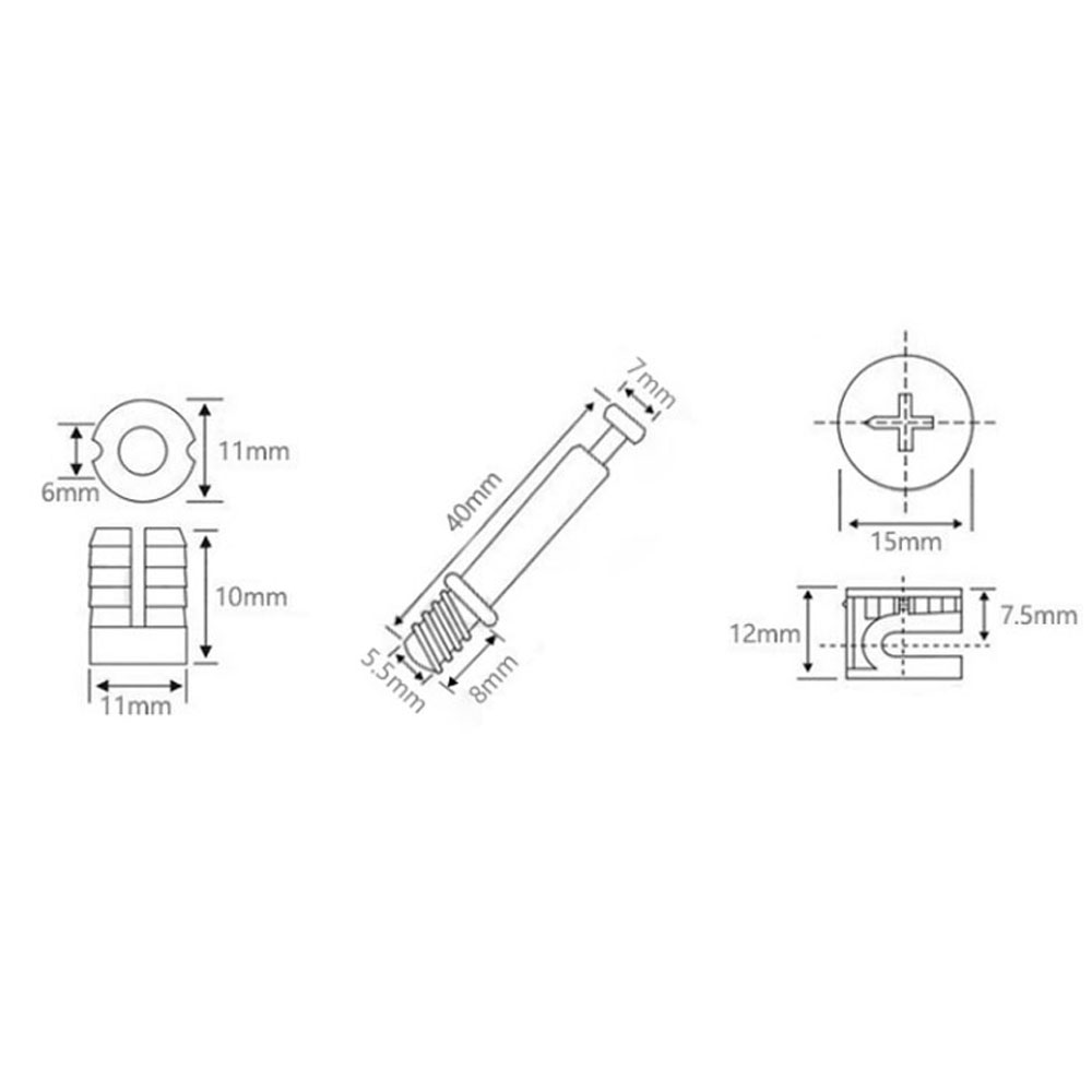 3 in 1 Dowel Jig Screw Furnitu - Furniture Hardware Jig recension och pris