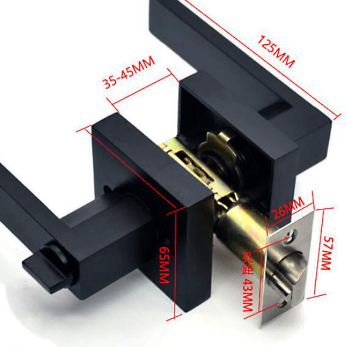 Black Door Handle Door Handle  - Door Handle Bar recension och pris