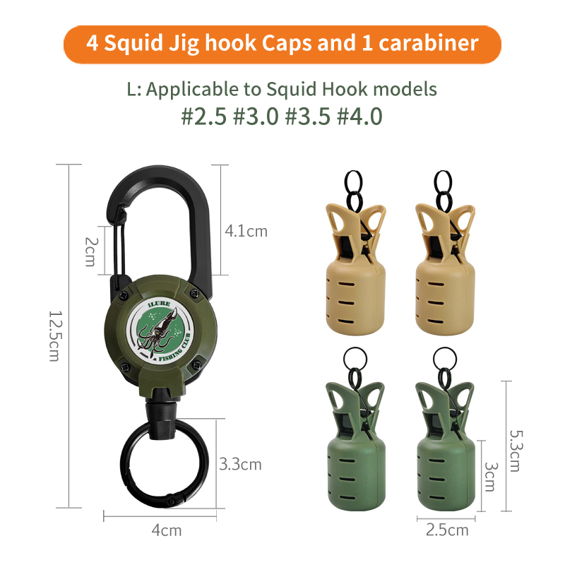 4pcs Telescopic Squid Jig Bait - Furniture Hardware Jig recension och pris