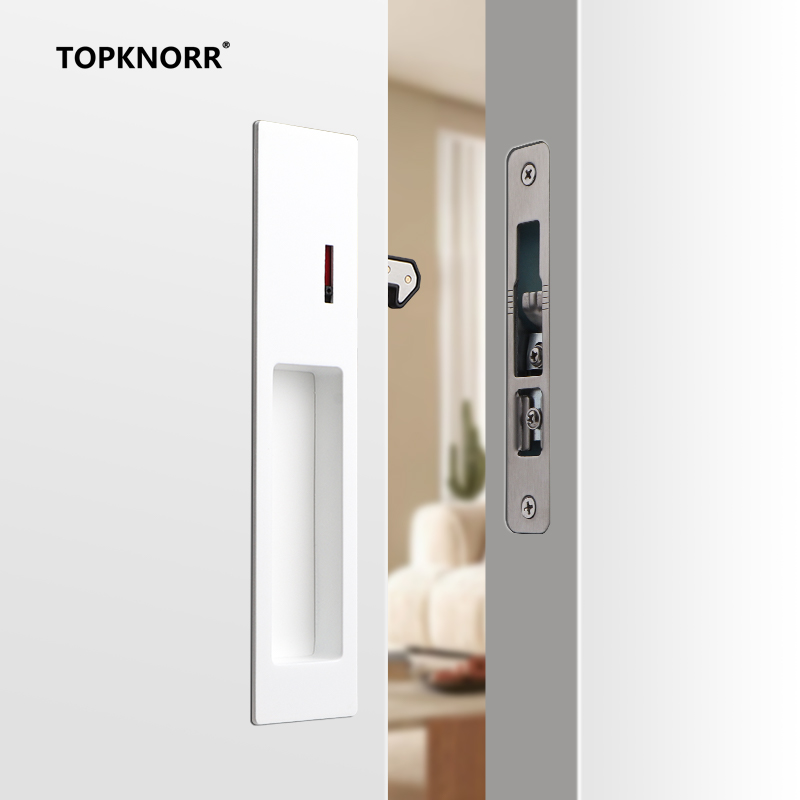 Invisible Sliding Door Lock Pu - Door Handle Bar recension och pris