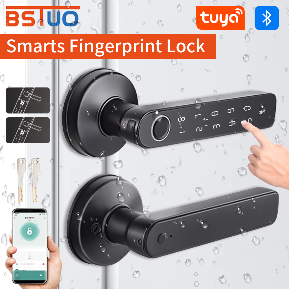 Tuya Bluetooth Smart Door Lock - Door Handle Bar recension och pris